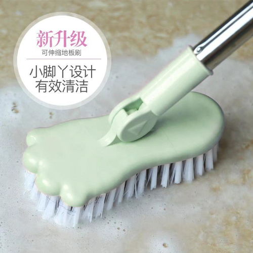 長柄地板刷硬毛瓷磚浴室衛生間刷子清潔家用清洗地刷長柄刷